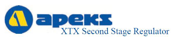 apeks — XTX Second Stage Regulator